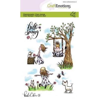 CraftEmotions Clear Stamps - Frühling